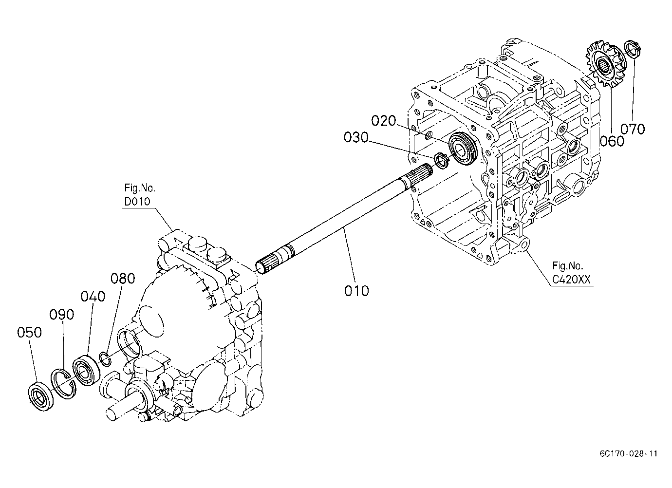 Front Wheel Propeller Shaft