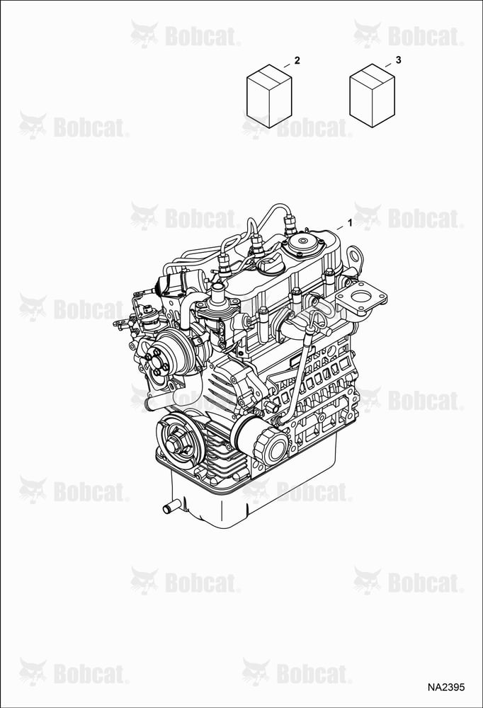 Engine & Gasket Kits (Kubota D722-E4B-BC-6)(Tier IV Replacement)