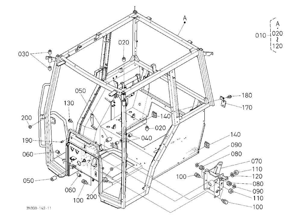 Cab Frame [Previous Cab Type]