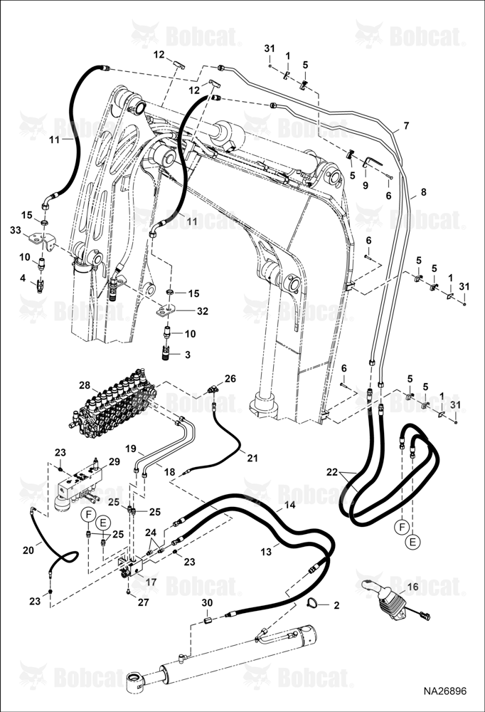 Hydraulic Circuitry (Second Auxiliary)