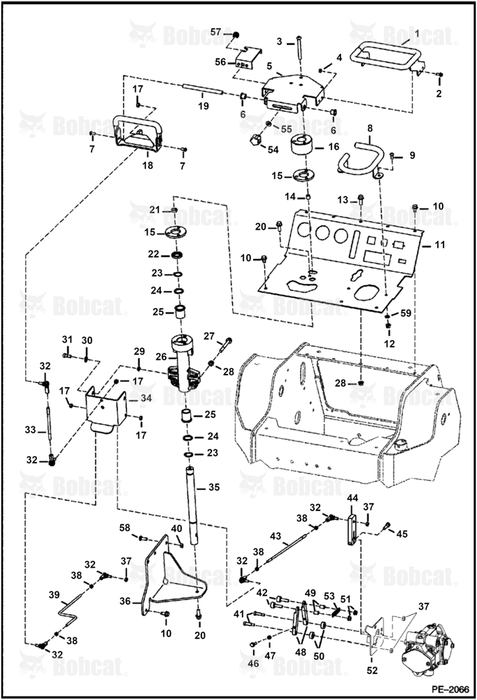 Steering Controls  523611001 & Above, 523711001 & Above, 528711001 - 528712698, 528811001 - 528811148