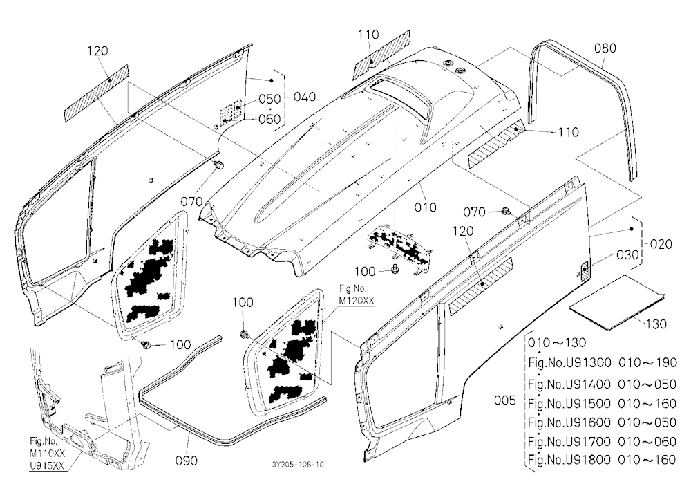 Bonnet Kit (Hood(Bonnet)) [A] [Option]