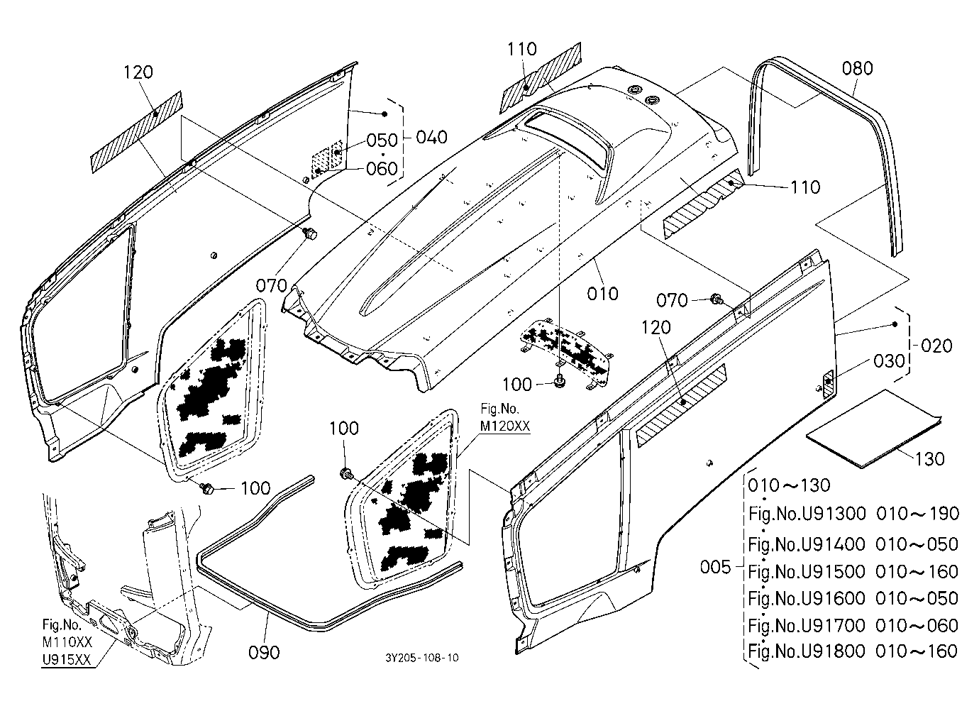 Bonnet Kit (Hood(Bonnet)) [A] [Option]