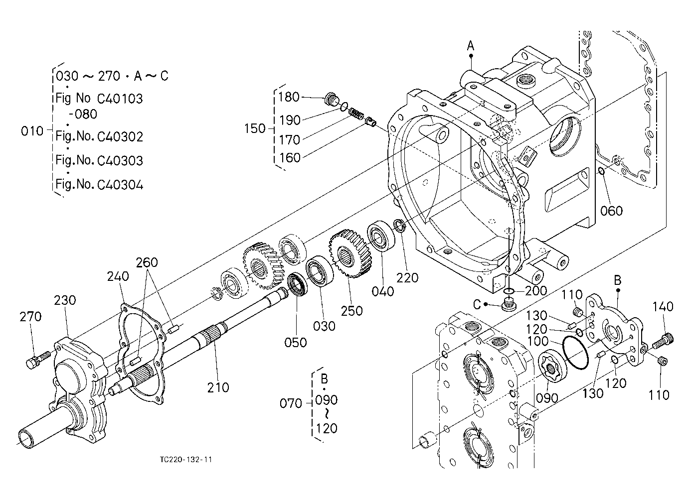 Hst(Input Shaft) [Component Parts] [Hst Type]