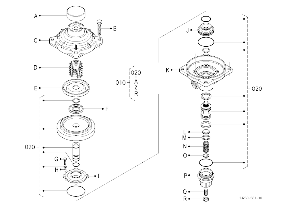 Air Valve (Trailer) [Component Parts] [With Air Co