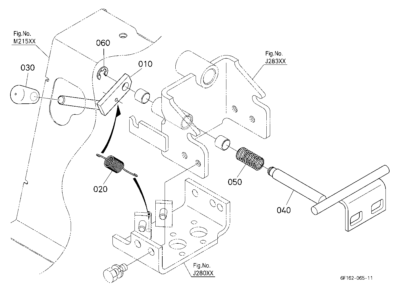 Loader Valve Lock Lever