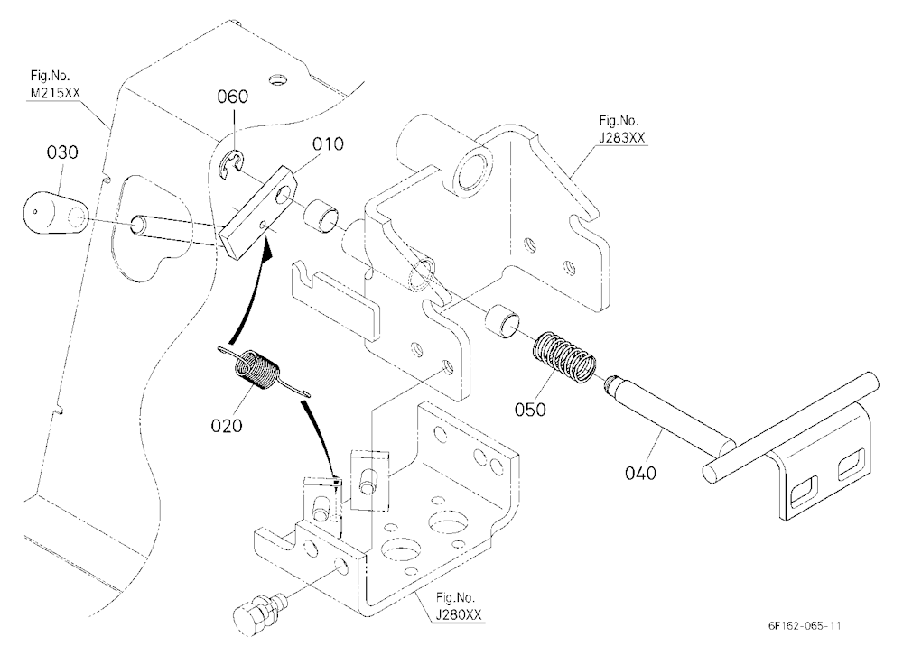 Loader Valve Lock Lever