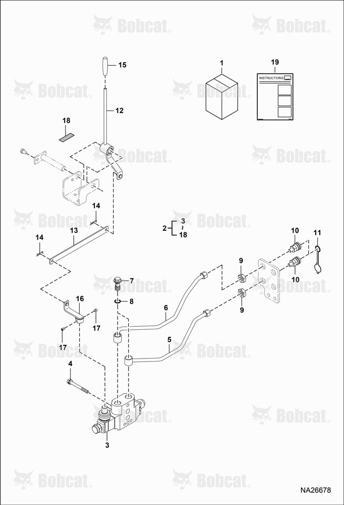 Hydraulic Block Kit (Rear)(Detent Return)