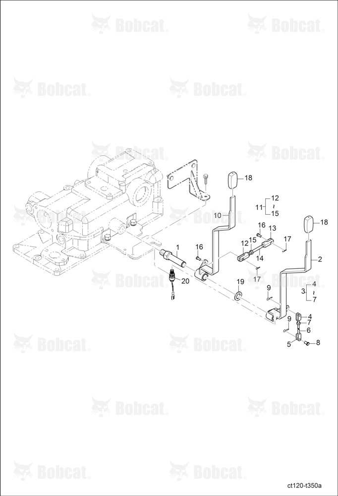 PTO & MID PTO Lever Group