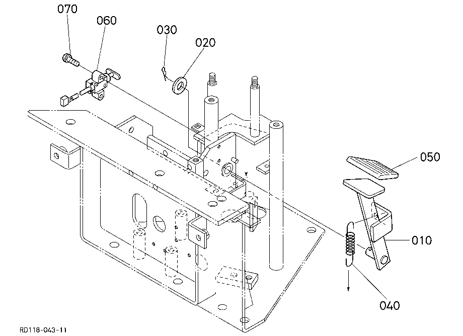 Control Travel Pedal