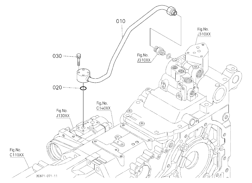 Hydraulic Pipe (Delivery)