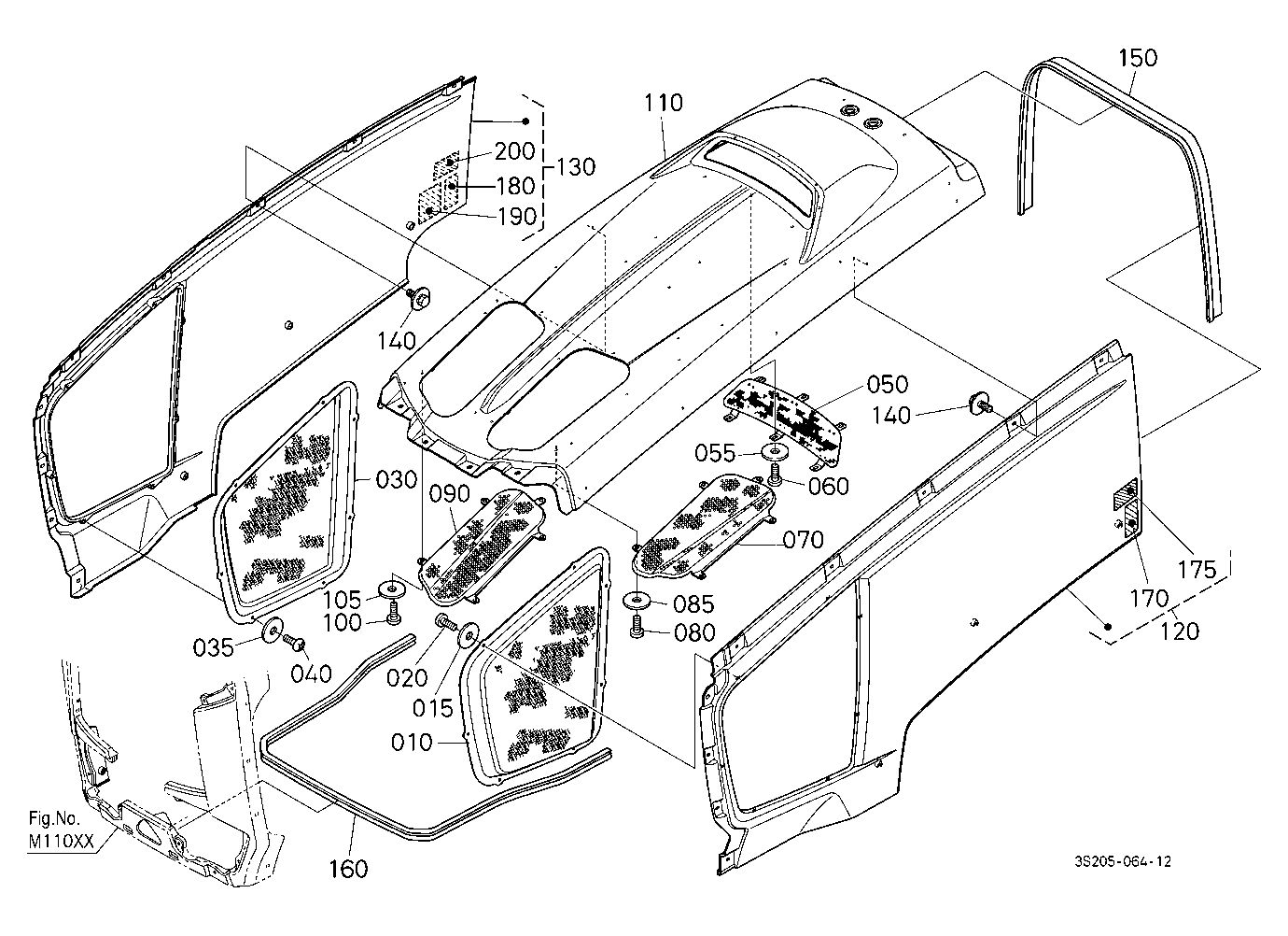 Hood (Bonnet) Upper [A]