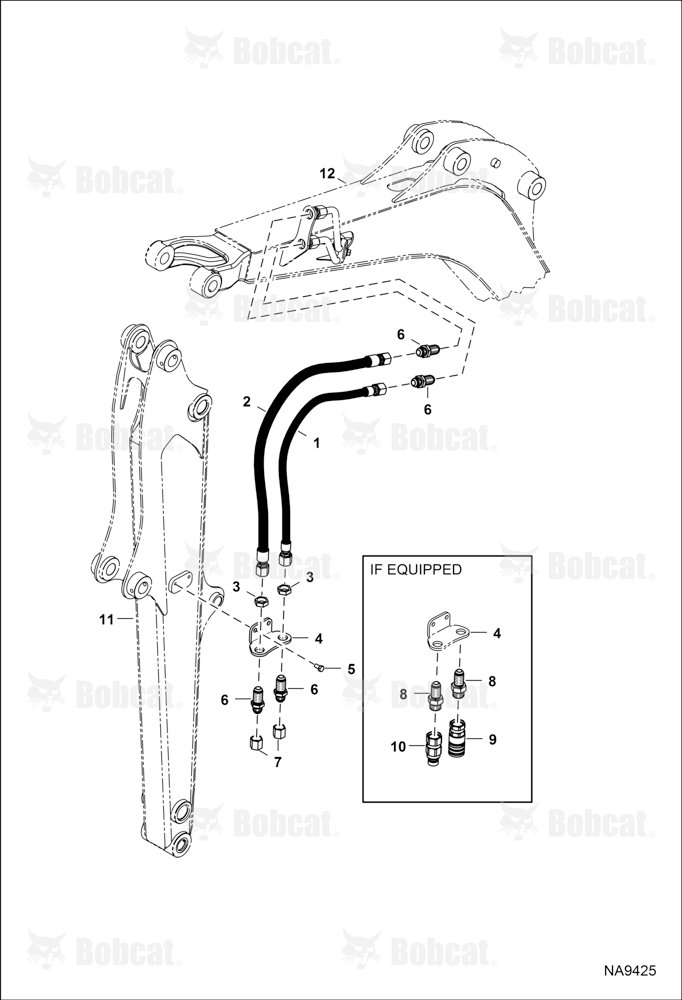 Auxiliary Hydraulics (Long Arm)