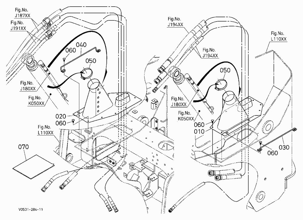ARM CYLINDER BOOTS KIT (W/G No.S6841) [OPTION]