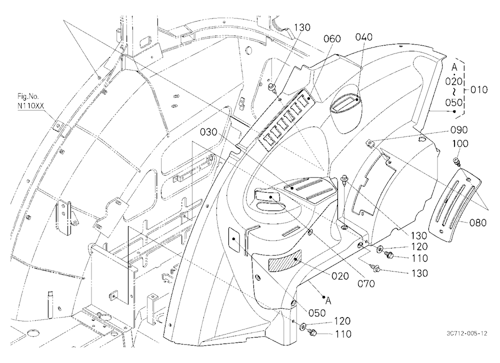 Fender Cover Rh [A]