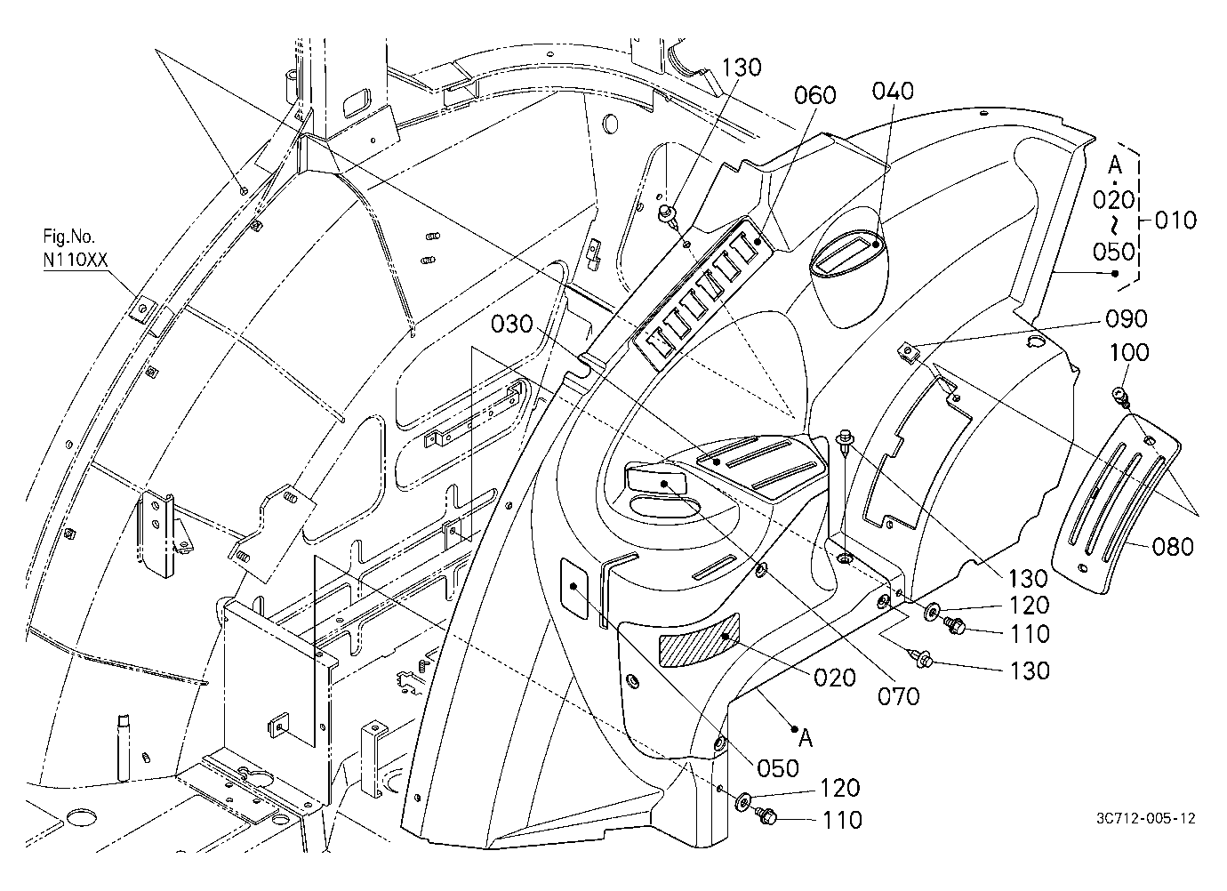 Fender Cover Rh [A]