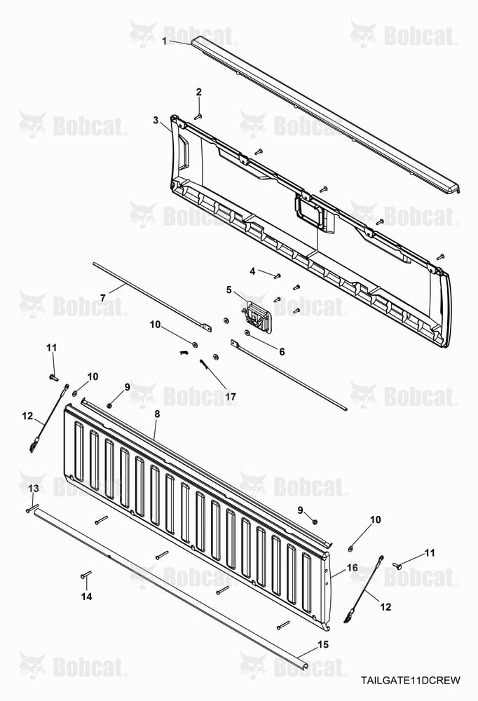 BODY, Tailgate ASSY