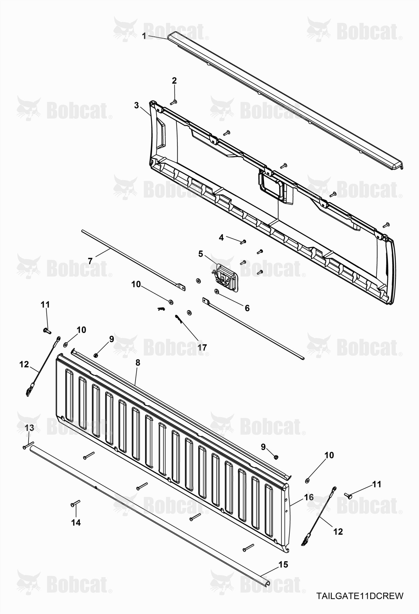 BODY, Tailgate ASSY