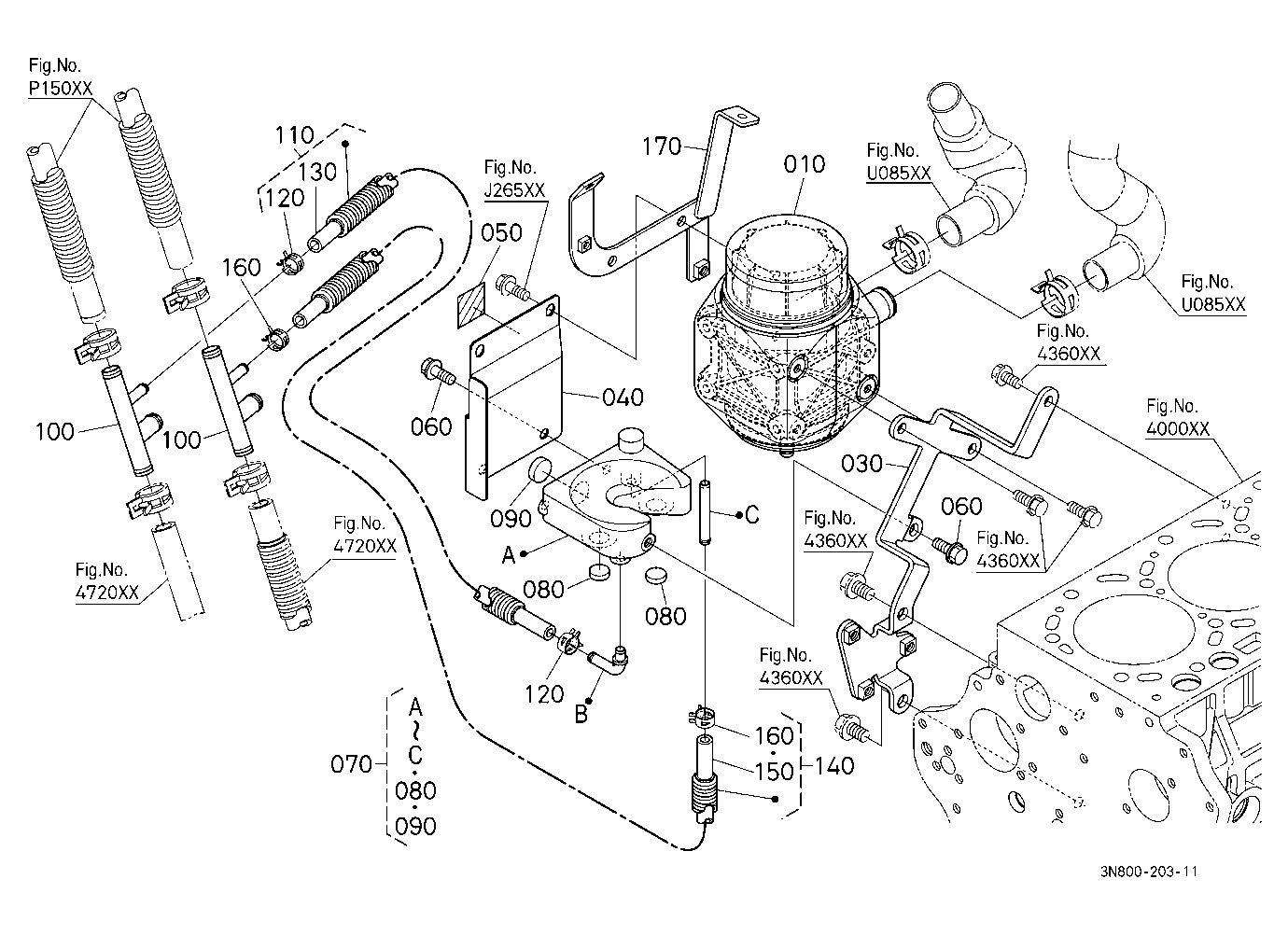 Heater Kit (Oil Separator) (W/G No.M3142) [Option]