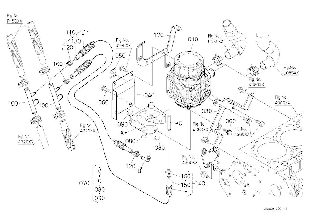 Heater Kit (Oil Separator) (W/G No.M3142) [Option]