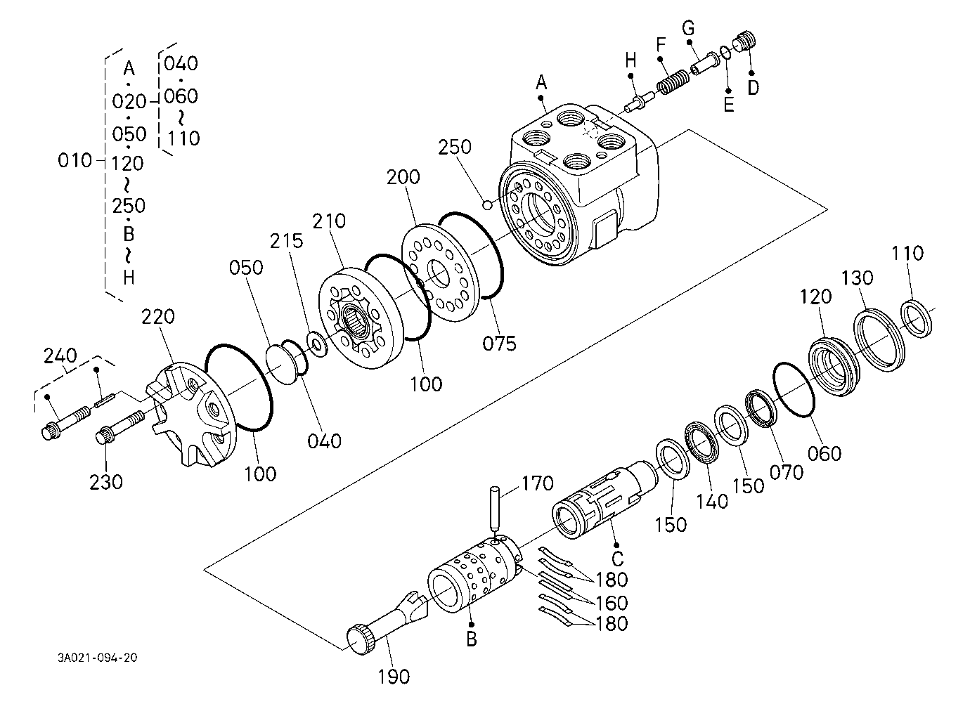 Steering Controller [Component Parts] [Old Type]