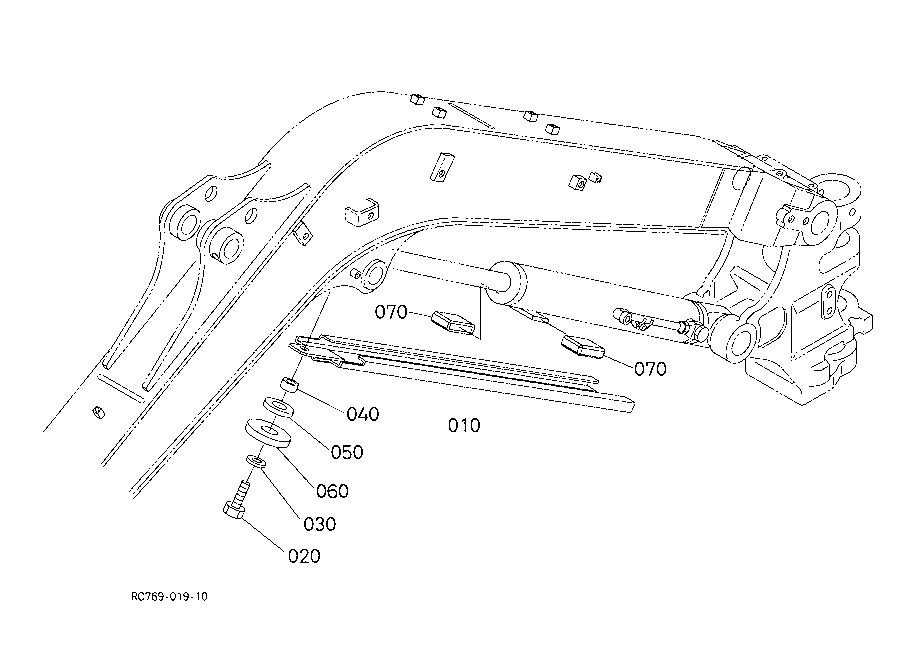 Cylinder Cover (Boom)