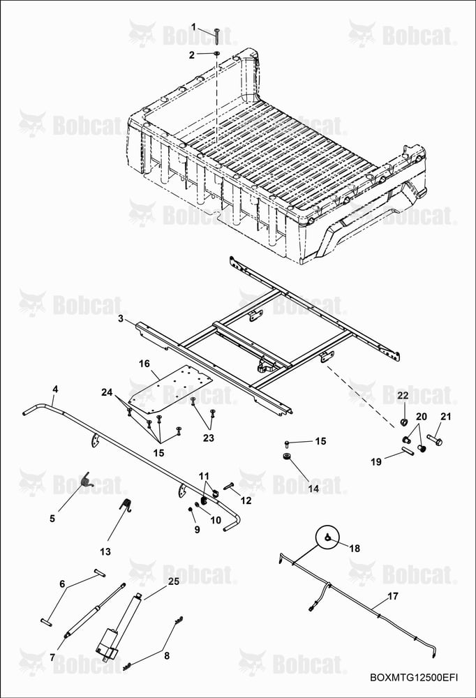 BODY, Box Mounting  AJNT20001 & Above