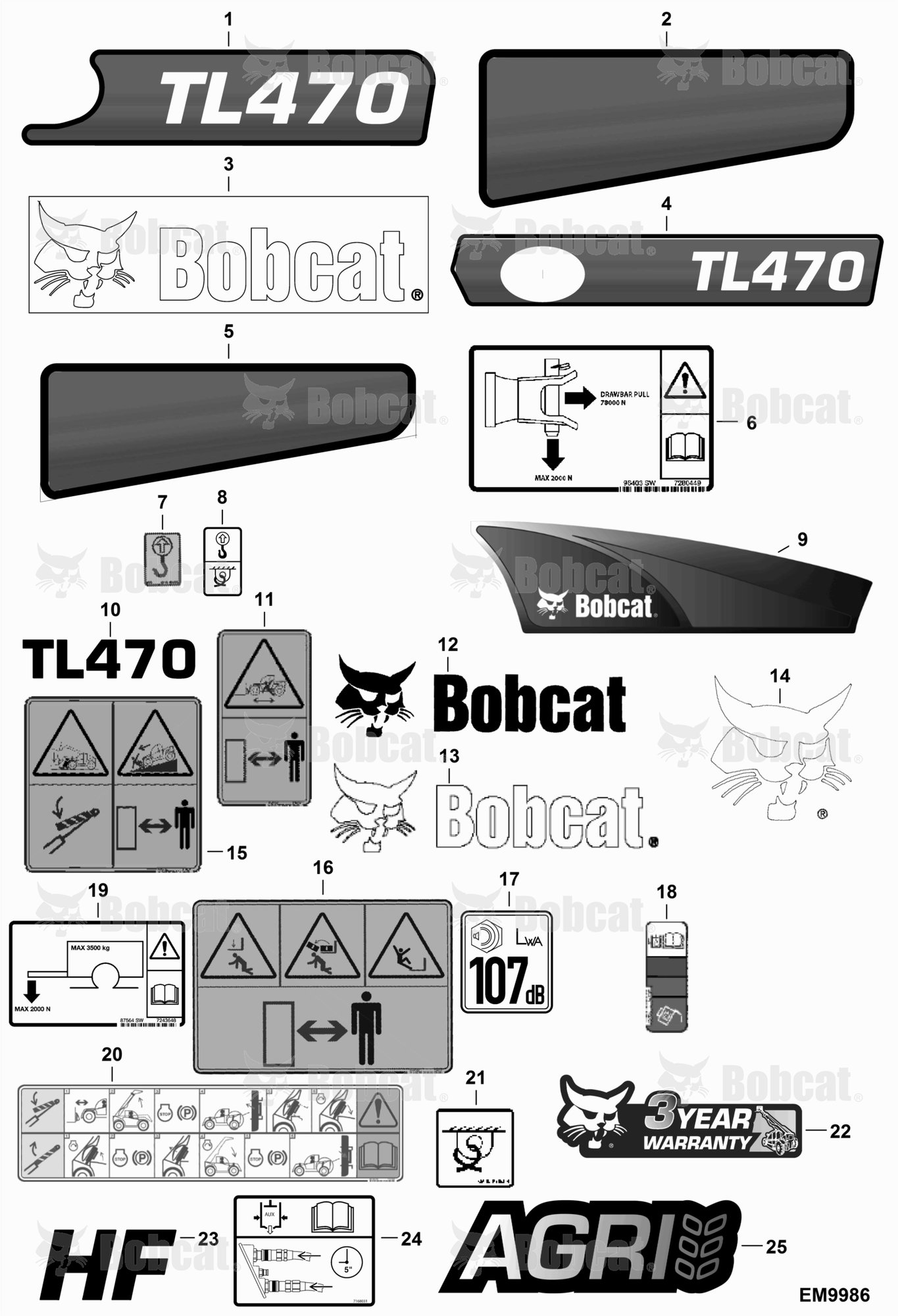 Decals (Outside)