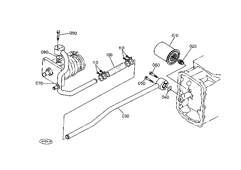 Hydraulic Oil Line (Suction)