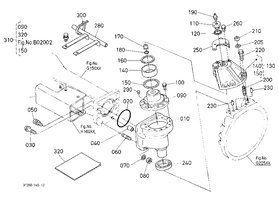 Bevel Gear Case Lh