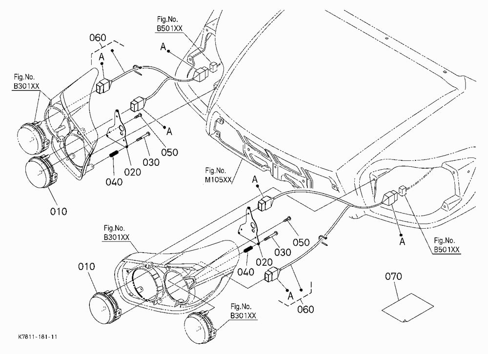 HEAD LIGHT KIT (W/G No.V0867) [OPTION]