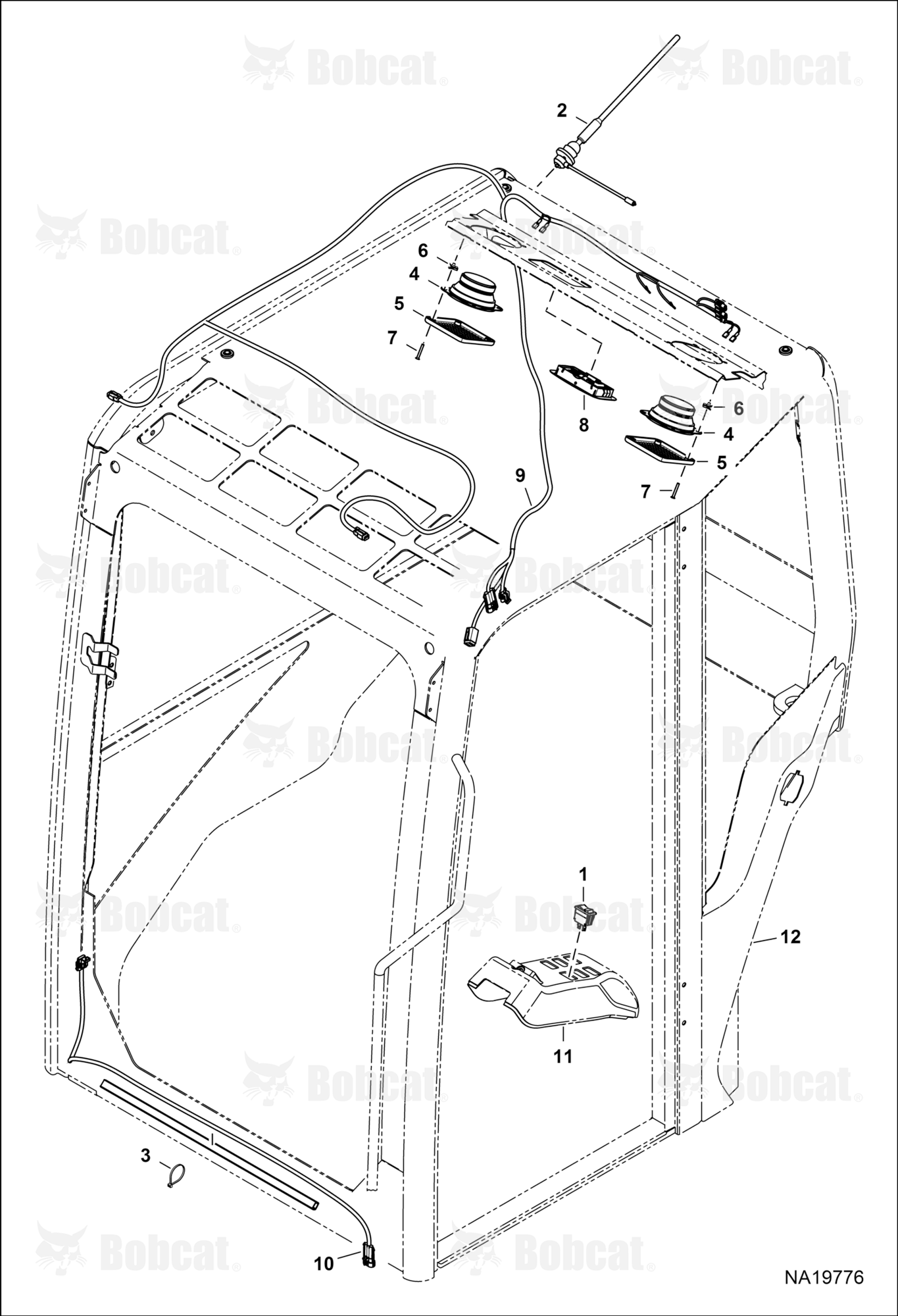 CAB Electrical Circuitry  B48414384 & Above