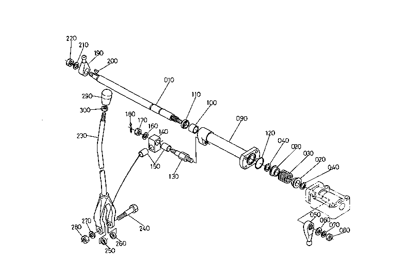 Main Speed Change Lever