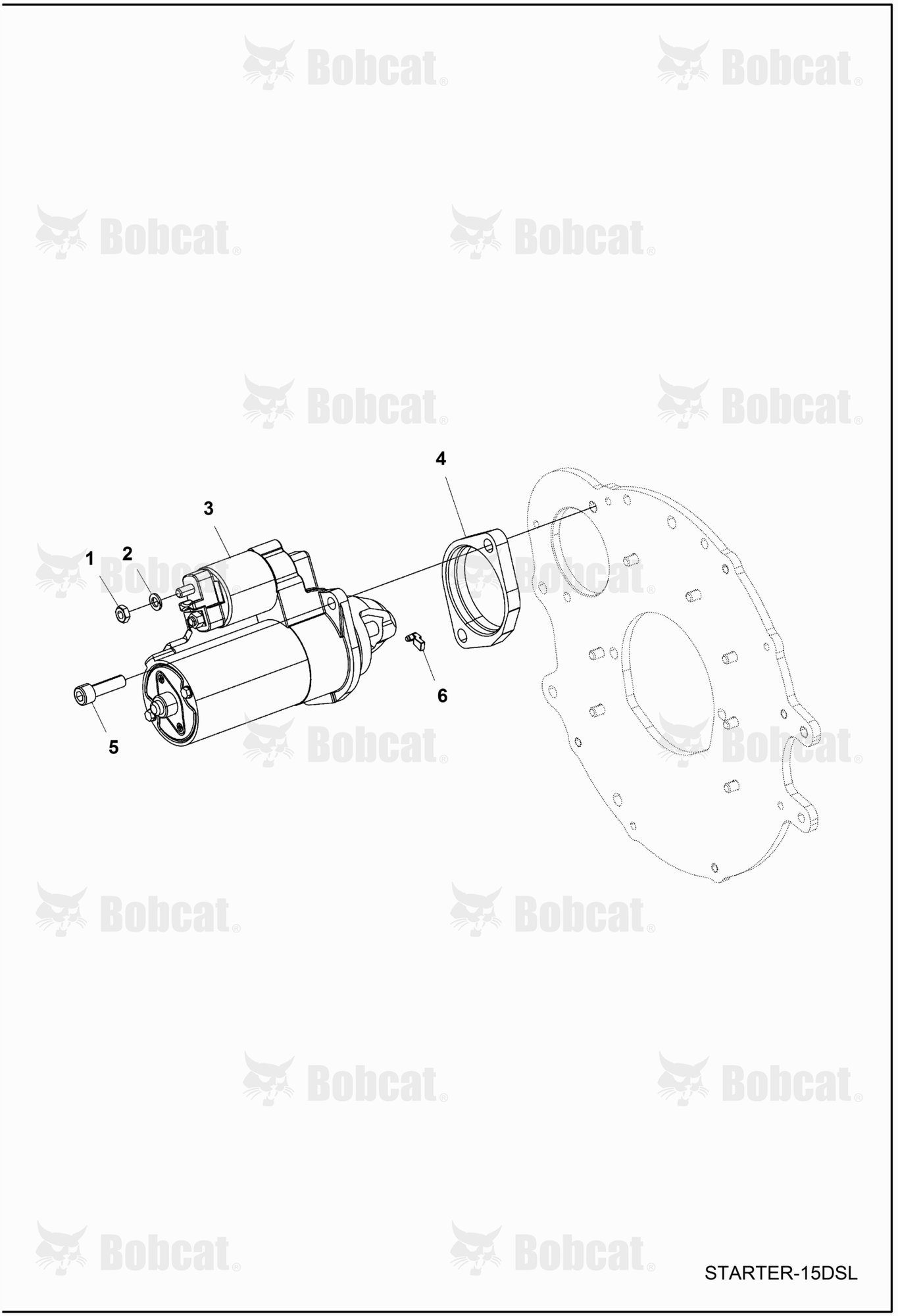 ENGINE, Starter Motor