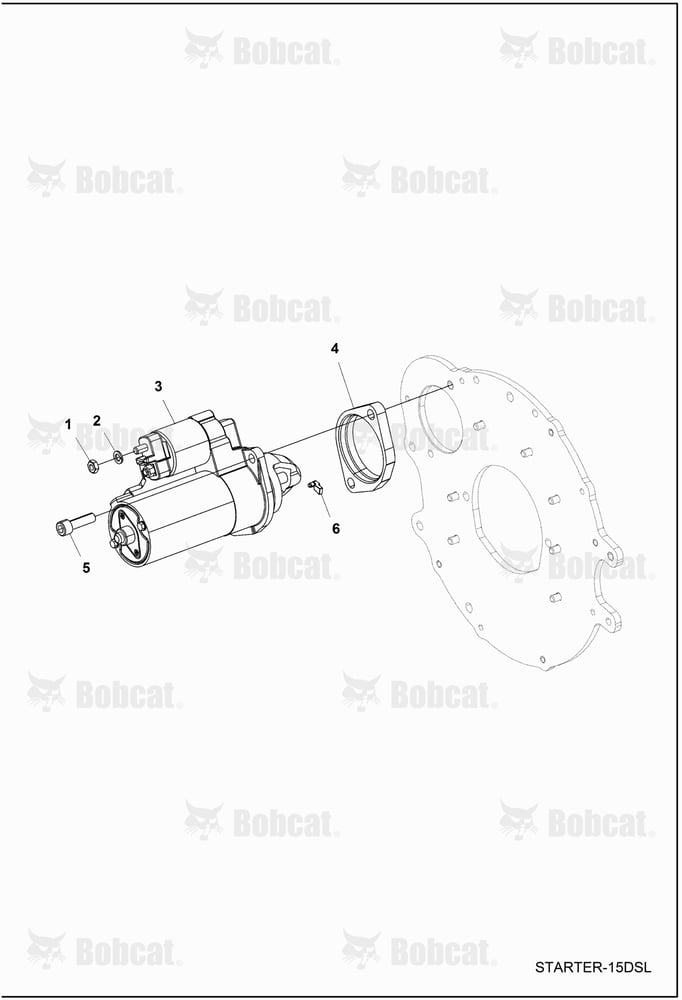 ENGINE, Starter Motor