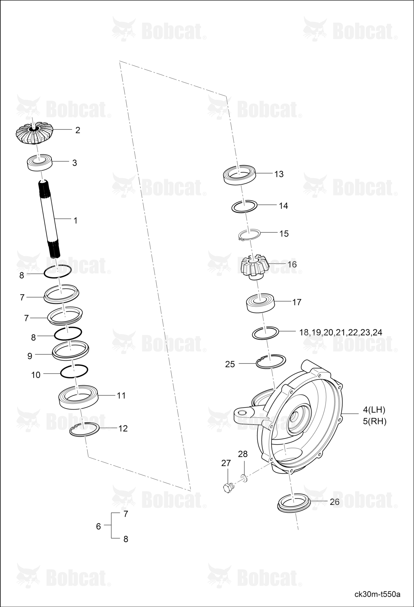 Front Axle Case Group