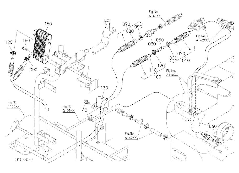 Fuel Pipe (Fuel Cooler) [New]