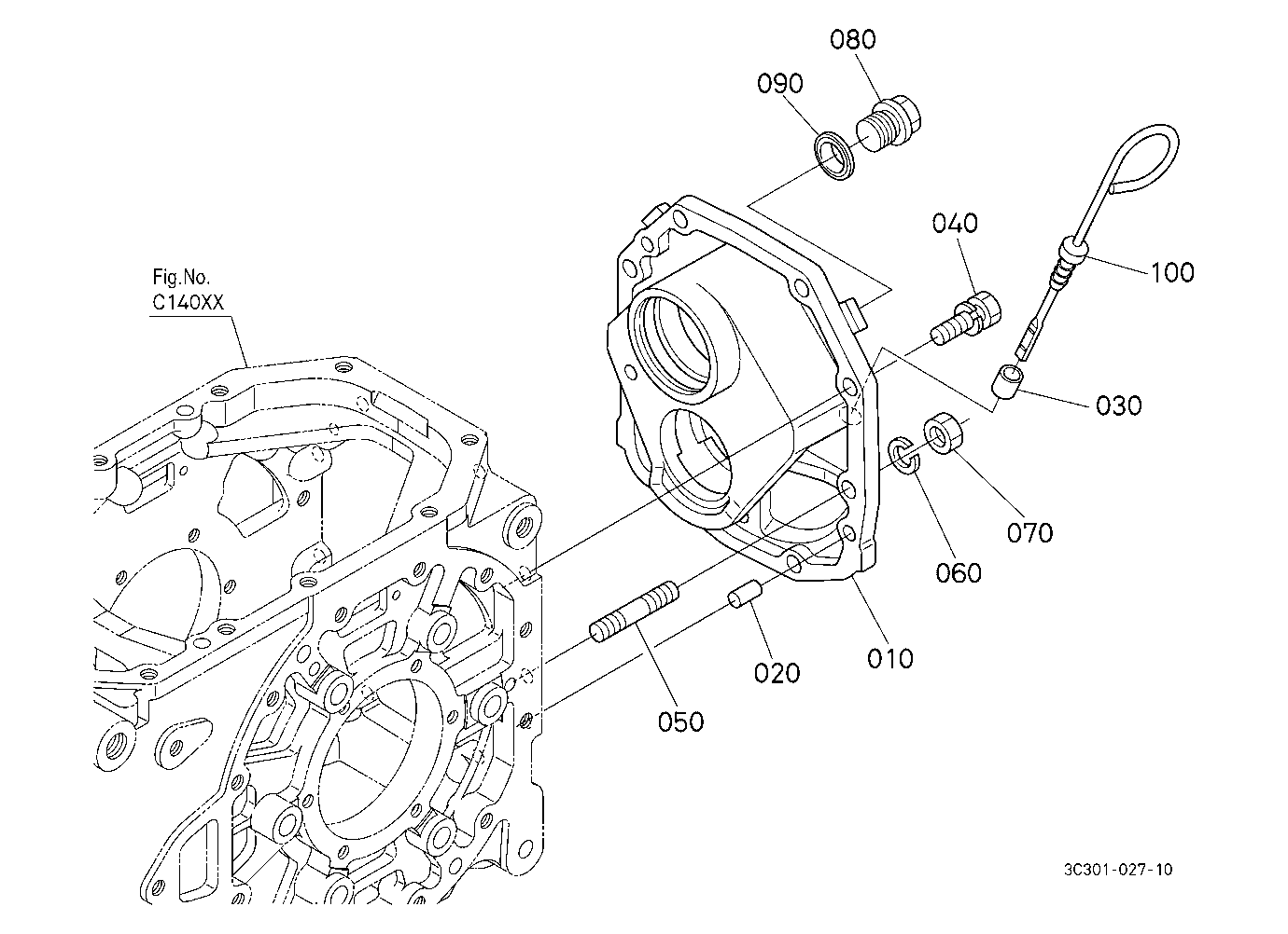 Transmission Case Rear Cover