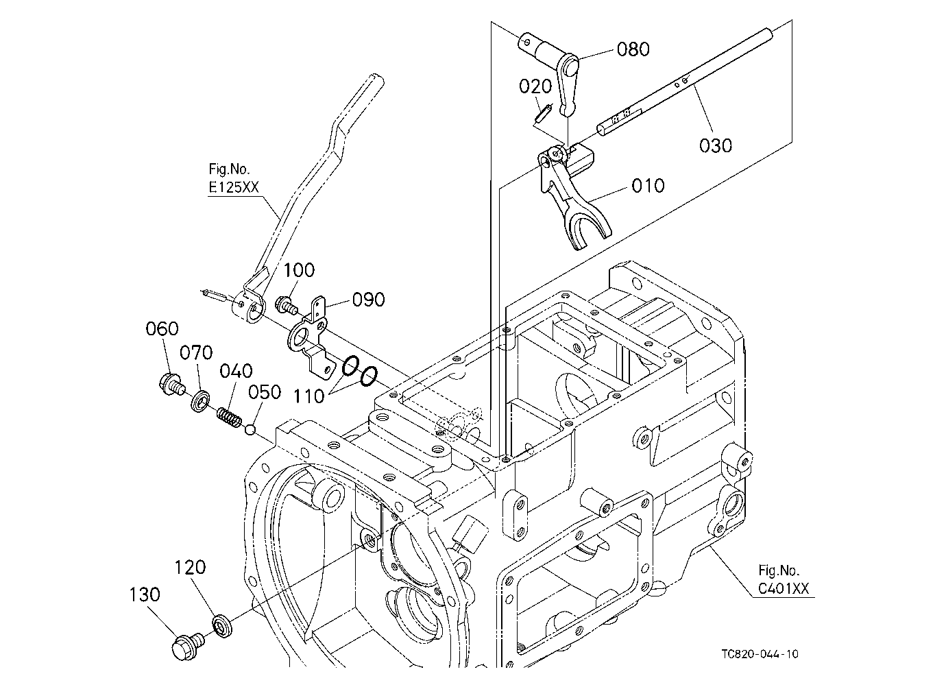 Pto Shift Fork
