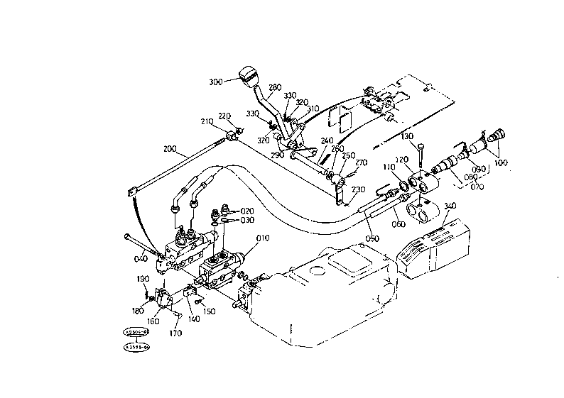 Aux.Control Valve With Cab [Option]