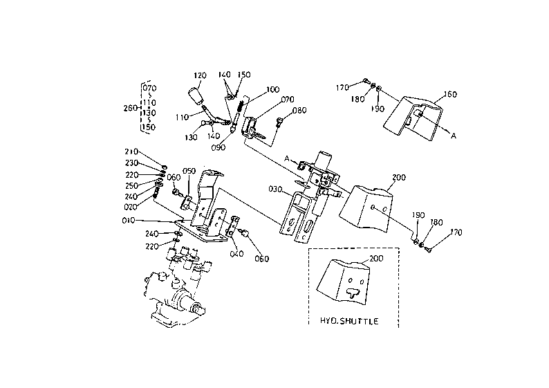 Steering Wheel Tilt Lever