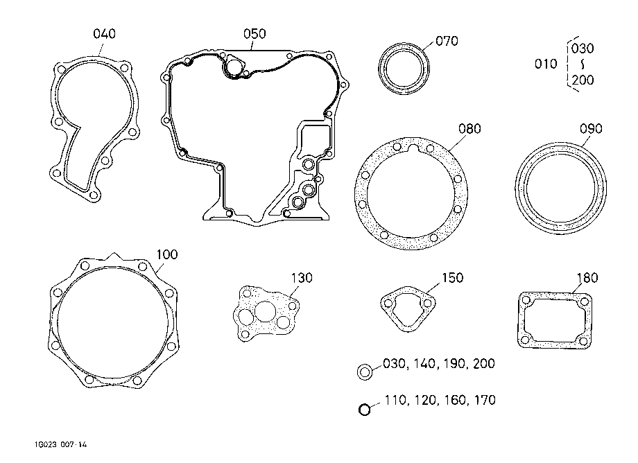 Lower Gasket Kit [Option]