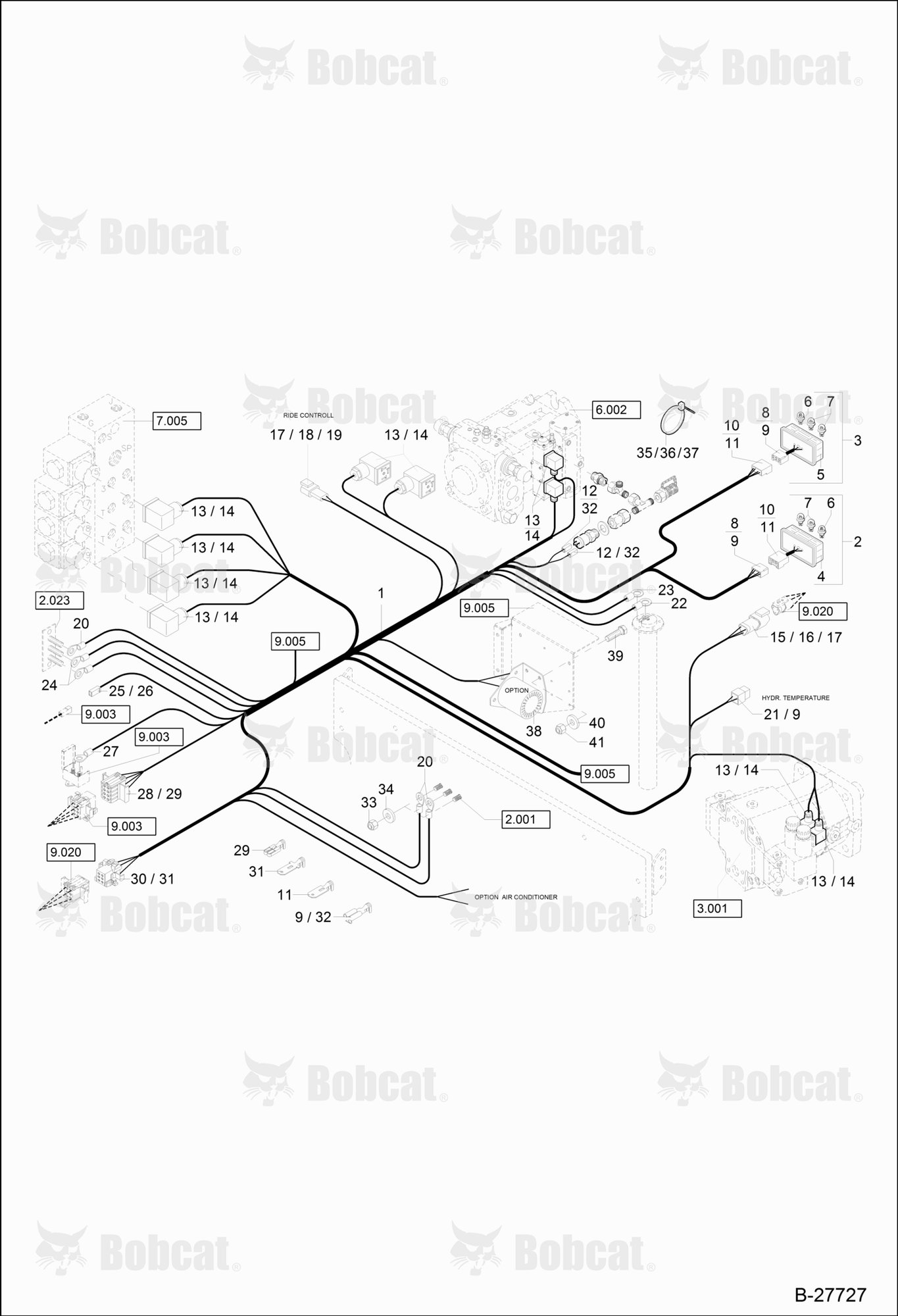 Electric Installation - Rear Chassis