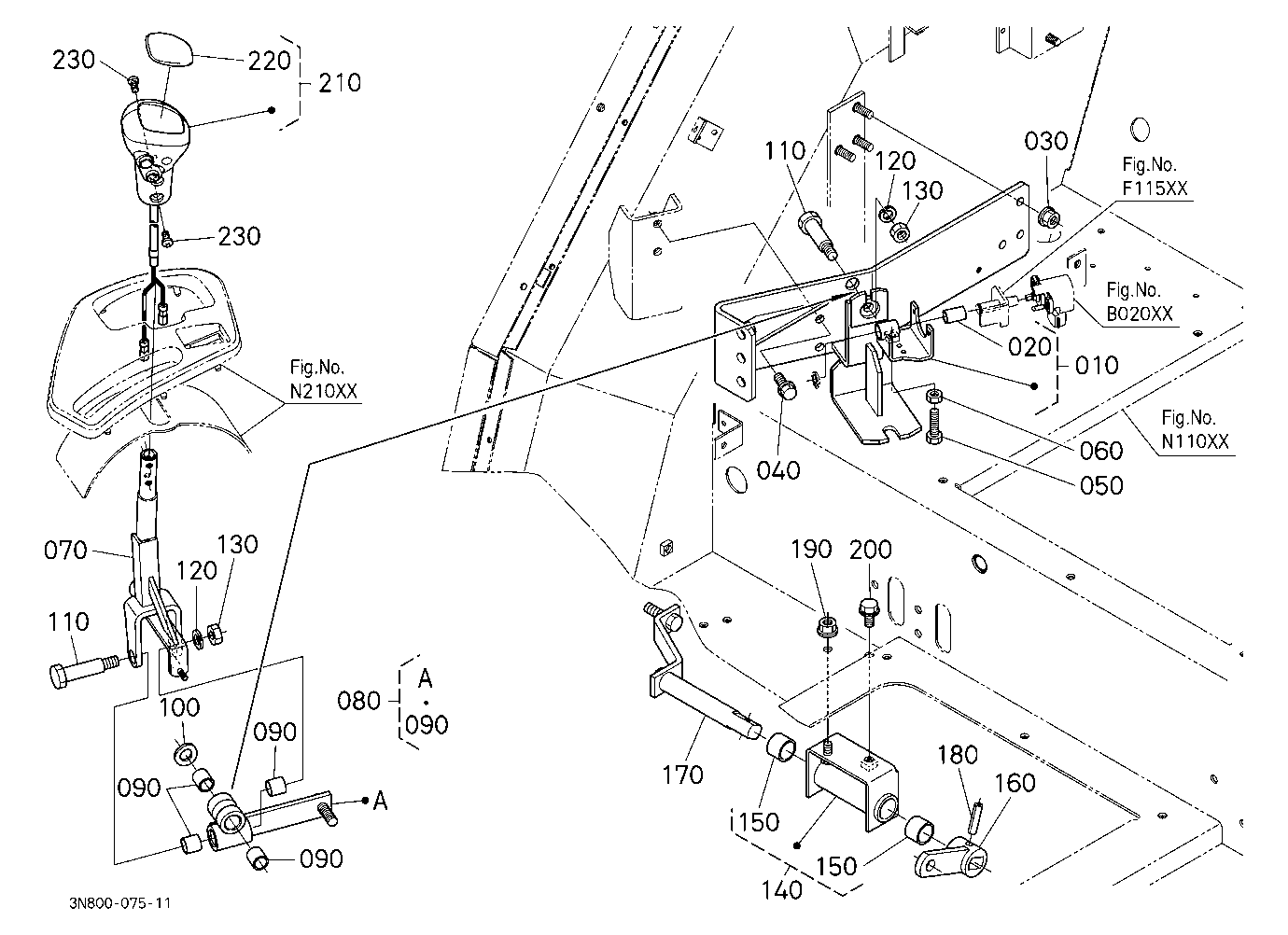 Main Gear Shift Lever [New]