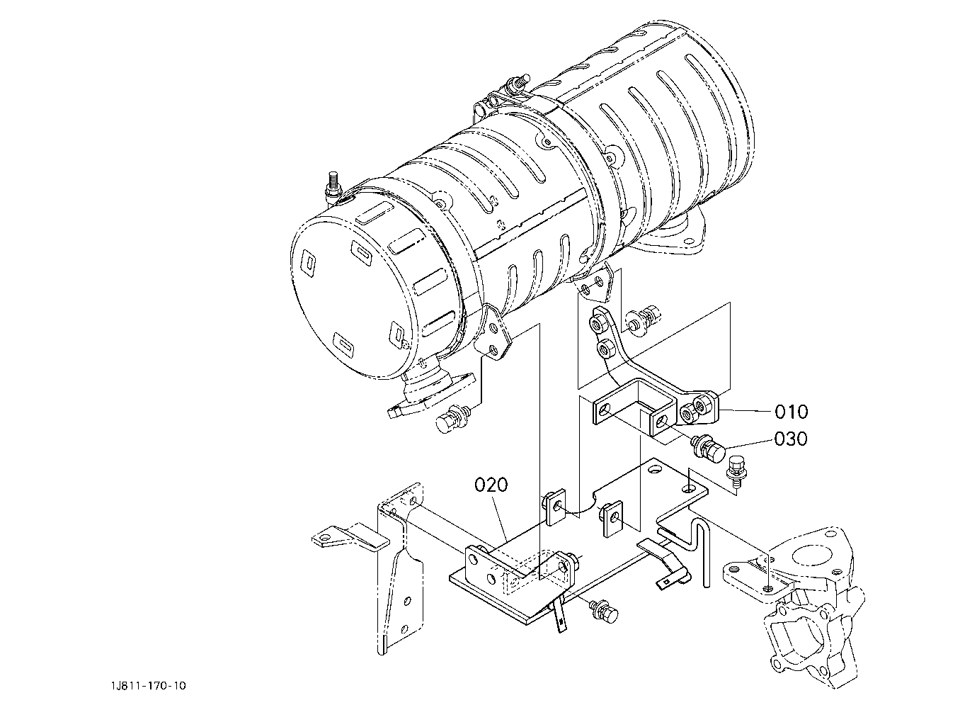 Muffler Bracket (Upper)