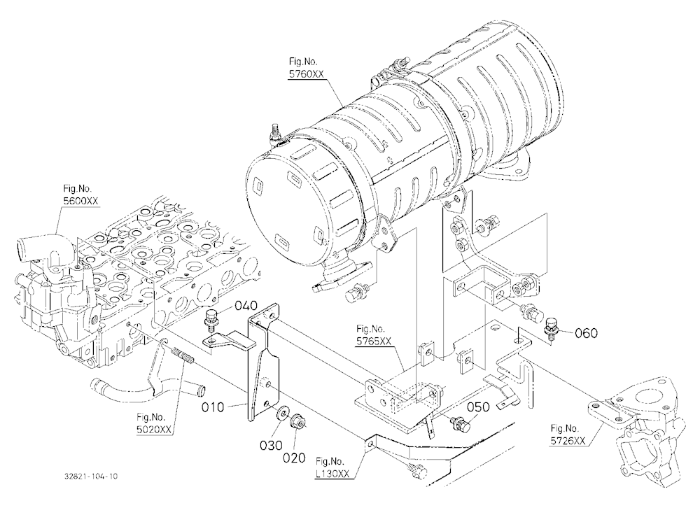 Muffler Bracket (Lower)