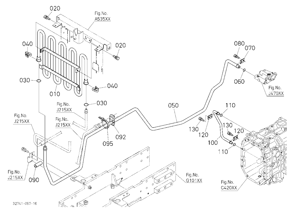 Hydraulic Oil Line (Oil Cooler)