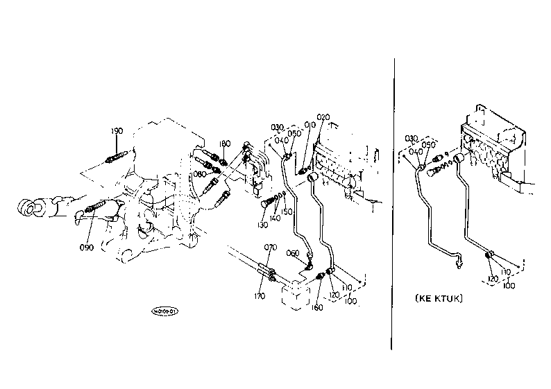 Oil Piping (Boom)
