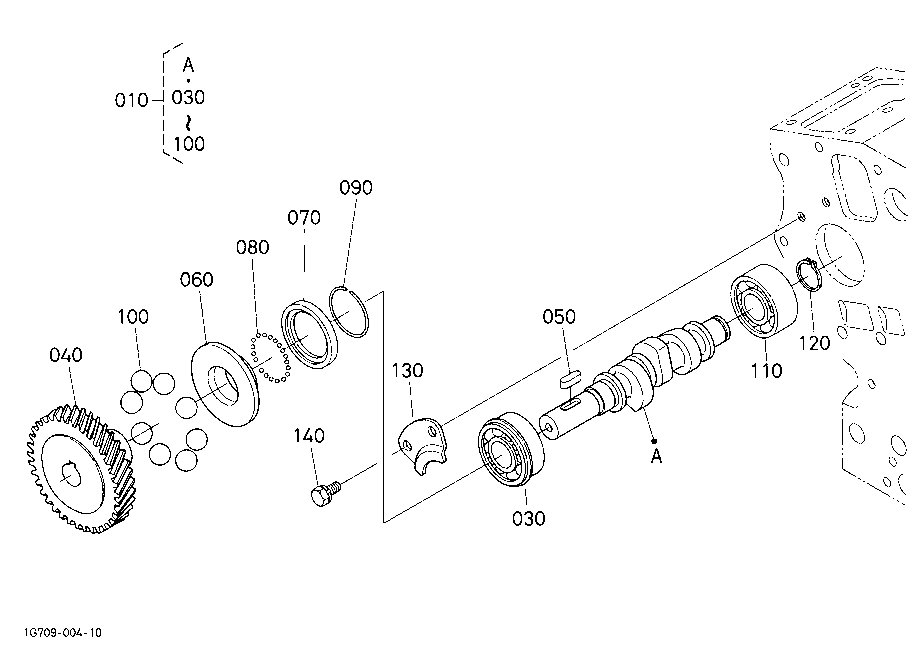 Fuel Camshaft And Governor Shaft
