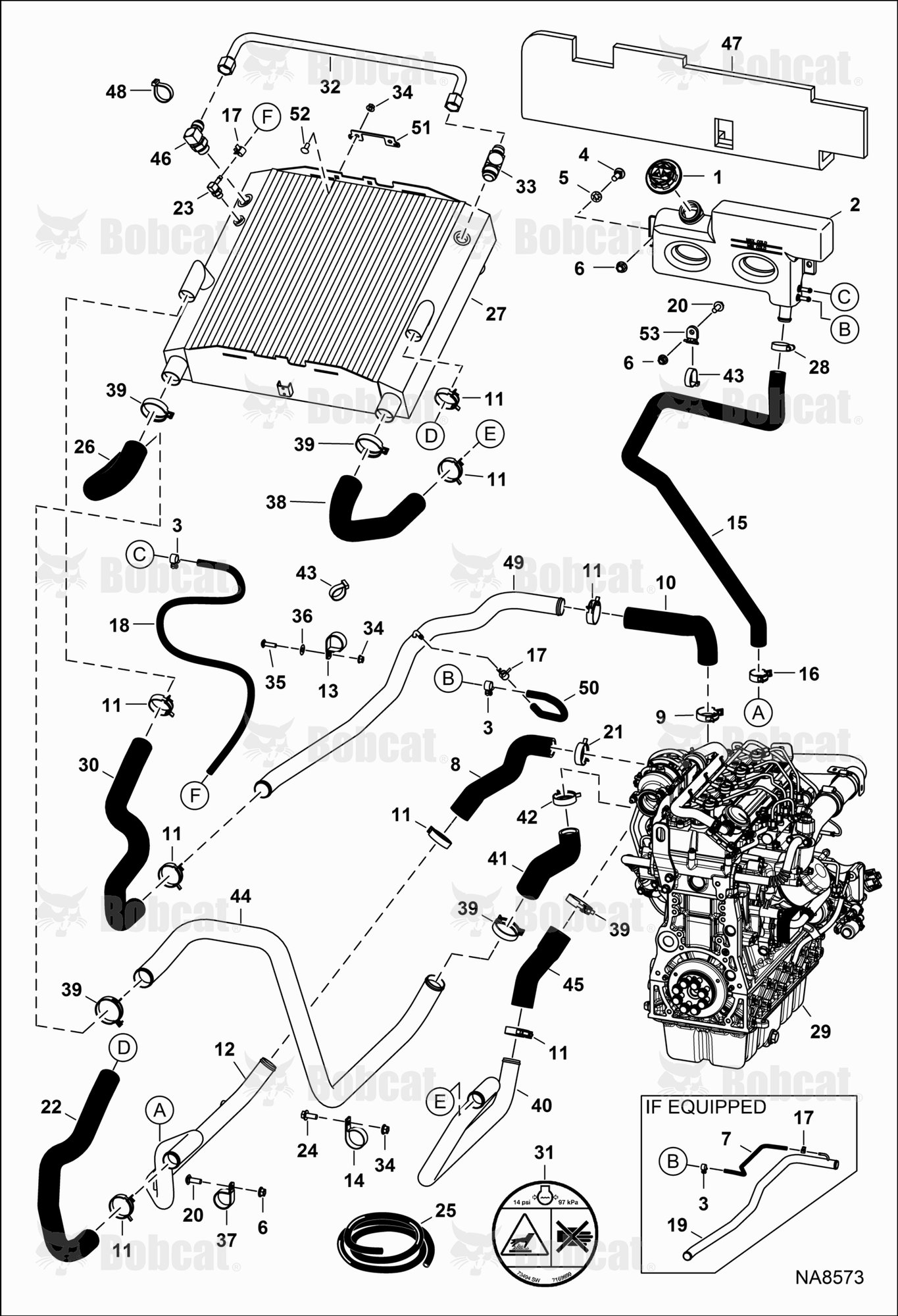 Engine & Attaching Parts (Cooling Group)